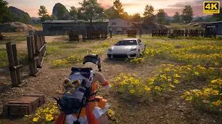 PUBG PS5 2026 Solo Gameplay &ndash; Ultra Realistic 4K MP5 & Mini 14