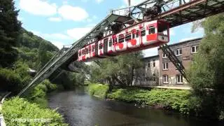 Die Wuppertaler Schwebebahn 11 + 12 juni 2015
