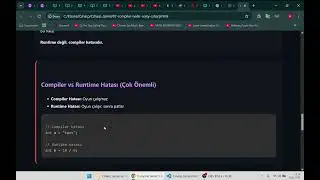 Compiler (Derleyici) Nedir?