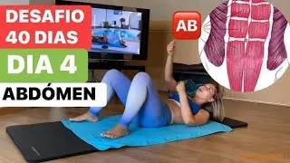4 DIA TREINO DE ABDOMINAL (desafio 40 dias de 15 minutos de exerc&iacute;cios ) 12/8/2021