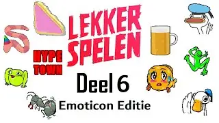 Emoticon Editie - Elke Lekker Spelen Tekening OOIT! Deel 6