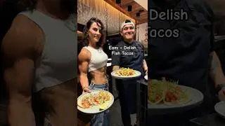 Простые и вкусные рыбные тако 👉 Приложение WeRise для всех моих программ тренировок и рецептов