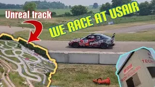 The wildest Track I've raced yet!  USAIR in Shawano Wi.