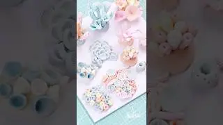 🌊 Ocean Fondant Tips ✨ #fondanttoppers #cakedecorating #fondanttutorial