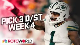 Packers, Chargers, Panthers top Defense (D/ST) Start 'Em/Sit 'Em for Week 4 | Rotoworld | NFL on NBC