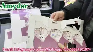 Amydor High Speed Automatic A3+ Paper Sticker Digital Label Digital Die Cutter Plotter Machine