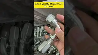 SAE 90 degree elbow resuable fitting