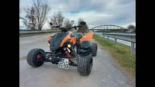 Adly hurricane 500s Umbau