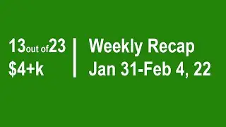Weekly Recap Jan 31-Feb 4, 22 CHPT VRM PACB DNA SOFI RBLX SKLZ OPEN CPNG BLND HIMS FIGS VLD GMVD