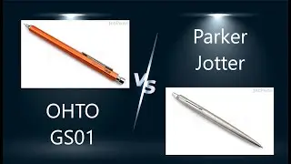 perfect pen episode 7 OHTO GS01 vs Parker Jotter