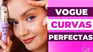 La m&aacute;scara de pesta&ntilde;a de Vogue cosm&eacute;tics Curvas perfectas que promete 12 hrs 👀💄
