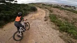 Bluff New Zealand MTB downhill with xid Track 1