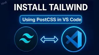 How to Install Tailwind CSS Using PostCSS 2025 | Setup Tailwind v4 in HTML Project 🔥