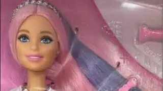 Glitter hair Barbie review