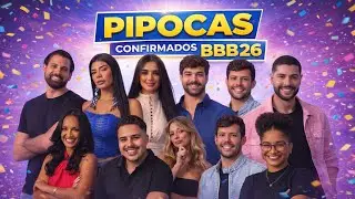 BBB26: Agora &eacute; OFICIAL grupo pipoca &eacute; escolhido pelo p&uacute;blico veja quem &eacute;.