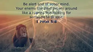 Your enemy is roaring with bad new to make you dry in your spirit