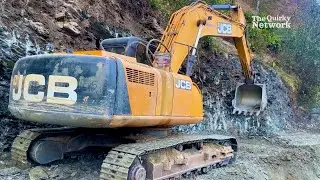 Road Widening Project: Enhancing Infrastructure for Safer and Smoother Travel | Excavator | Bulldoze