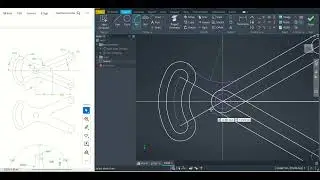 AutoCAD Inventor Tutorial #9 | 2D Sketch Using Slot, Arc & Mirror | Hindi