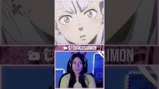 Reaccion a #blackclover | Conocemos a la hermosa #noellesilva | #anime #asta #yamisukehiro #shorts