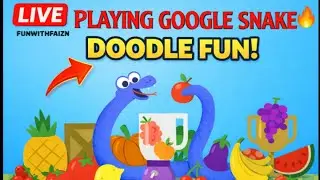 LIVE Google Snake Game 🐍 | Mobile Gameplay 🔥 | High Score Challenge