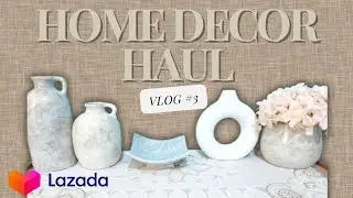 HOME DECOR HAUL (Lazada x Mr.DIY)