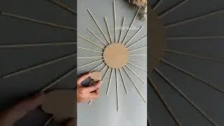 Easy Wall Hanging craft ideas/ cardboard wall hanging ideas #youtubeshorts #shorts #wallhanging