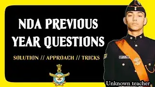 NDA 2021 MATHS QUESTIONS SOLUTION / ANALYSE DIFFICULTY LEVEL OF NDA 2 2021