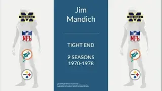 Jim Mandich: Football Tight End