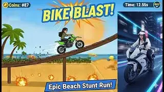 Big Bike Game Full Gameplay 🔥 Extreme Stunts & Impossible Tracks | Mobile Bike Racing 2025