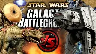 FAMBAAS VS AT-ATs en STAR WARS: GALACTIC BATTLEGROUNDS