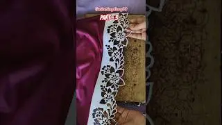 Stylish & Unique Cutwork Flower Embroidery Dress design #ytshorts #ytviral #diy #cutwork #shortfeed