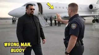 SECURITY GUARD BLOCKS STEVEN FROM BOARDING HIS PRIVATE JET &mdash; WHAT HAPPENED NEXT STUNNED EVERYONE