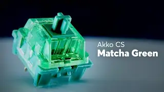 Akko CS Matcha Green Sound Test with GMK, MT3 and SA Keycaps