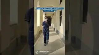 MONDAY MOBILITY CHALLENGE IN SCRUBS|MBBS|SCRUBS|FITDOC