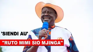 'ZAKAYO ANATAKA NIENDE AU NDIO NISIKUE PRESIDENT 2027, SIENDE NG'O!' Raila delivers bad News to Ruto