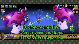 PvZ 2 Cap 12 Mod Vueltacaseta, Los Peores Niveles, Usando Seta Esporada | Dieguinsky