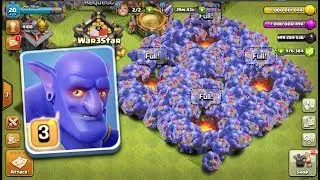 New Super Troops Max Bowler Attack On COC | Amazing Challenge