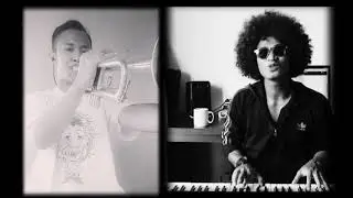 One love - trumpet & keyboard jamming online