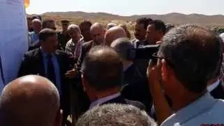 مقتطفات من زيارة وزير الفلاحة الى بلدية تامسة