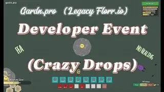 Crazy Developer Event in Gardn.pro! (Insane Drop Rate Buff)[Legacy Florr.io]