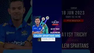 TNPL MATCH PREDICTION
