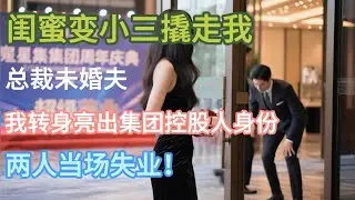 闺蜜变小三撬走我总裁未婚夫，我转身亮出集团控股人身份，两人当场失业！#小说推文 #婚姻 #故事頻道 #情感 #情感故事