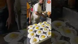 Very unique egg dosa of Chennai - Street Food 💢 #shorts #streetfood #streetfoodindia #foodie