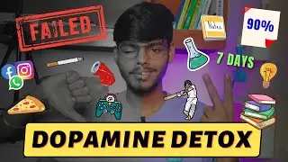 Productivity Hack to Reset Your Brain in 7 Days | Dopamine Detox Trick for JEE / NEET Aspirants