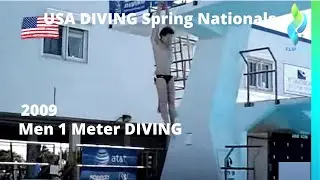 2009 Mens USA Diving 1 Meter Diving - Spring Senior Nationals