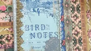 altered book into a n art journal (junk journal)
