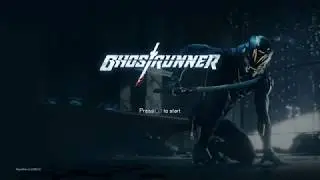 Ghostrunner Demo - Main Menu