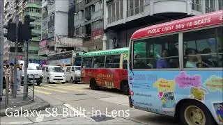 Demo: Samsung Galaxy S8 / S8 Plus (S8+) Super Wide Angle Lens with Time Lapse