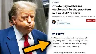 Trump gets DEVASTATING economic news