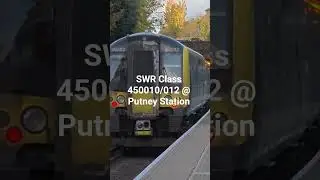SWR Class 450010/012 на станции Патни #trainspotting #fortheloveoftrains